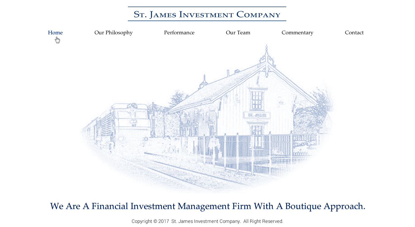 Web Design by HarmiDesigning for St. James Investment Company | Design #15956383