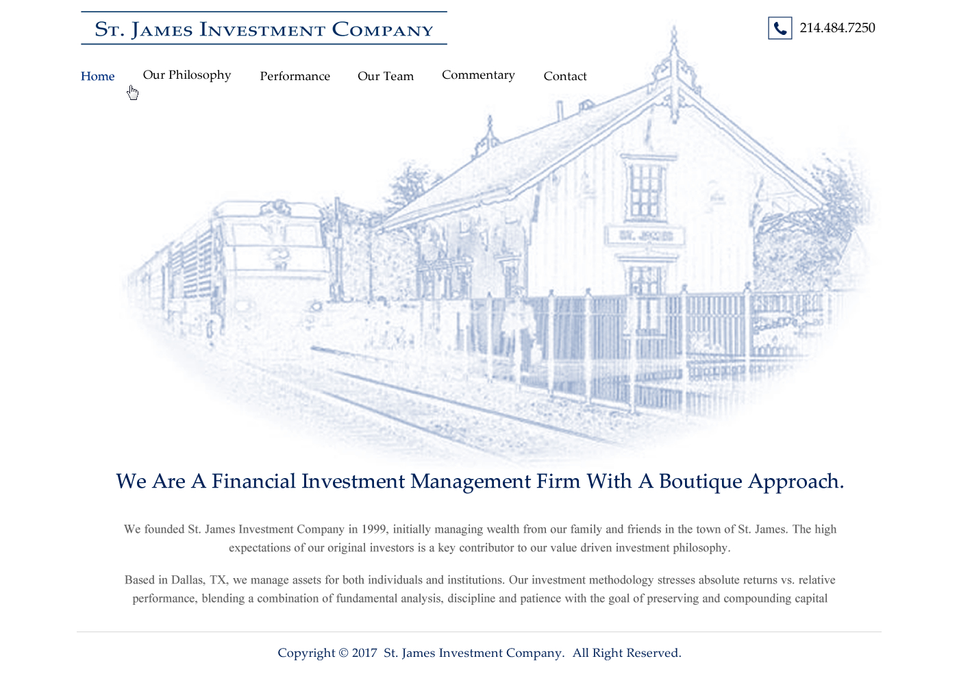 Web Design by harmi_199 for St. James Investment Company | Design #15956387