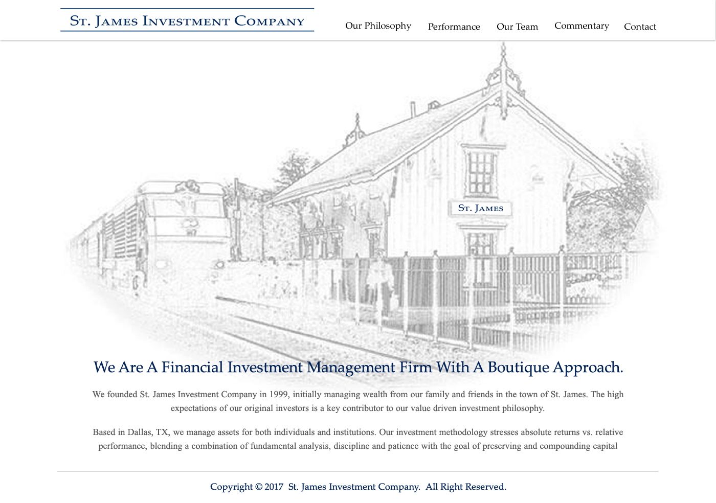 Web Design by harmi_199 for St. James Investment Company | Design #15960446
