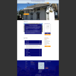 Web-Design von ana1 für St. James Investment Company | Design: #15953454