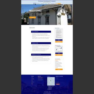 Web-Design von ana1 für St. James Investment Company | Design: #15953766