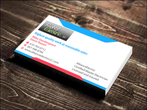 Business Card Design by Black Stallions Impressive Solutions for Nazari Electric | Design #15957705