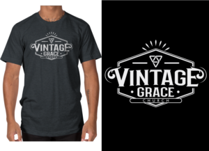 T-shirt Design by a.o.d for Vintage Grace Church | Design: #16065425