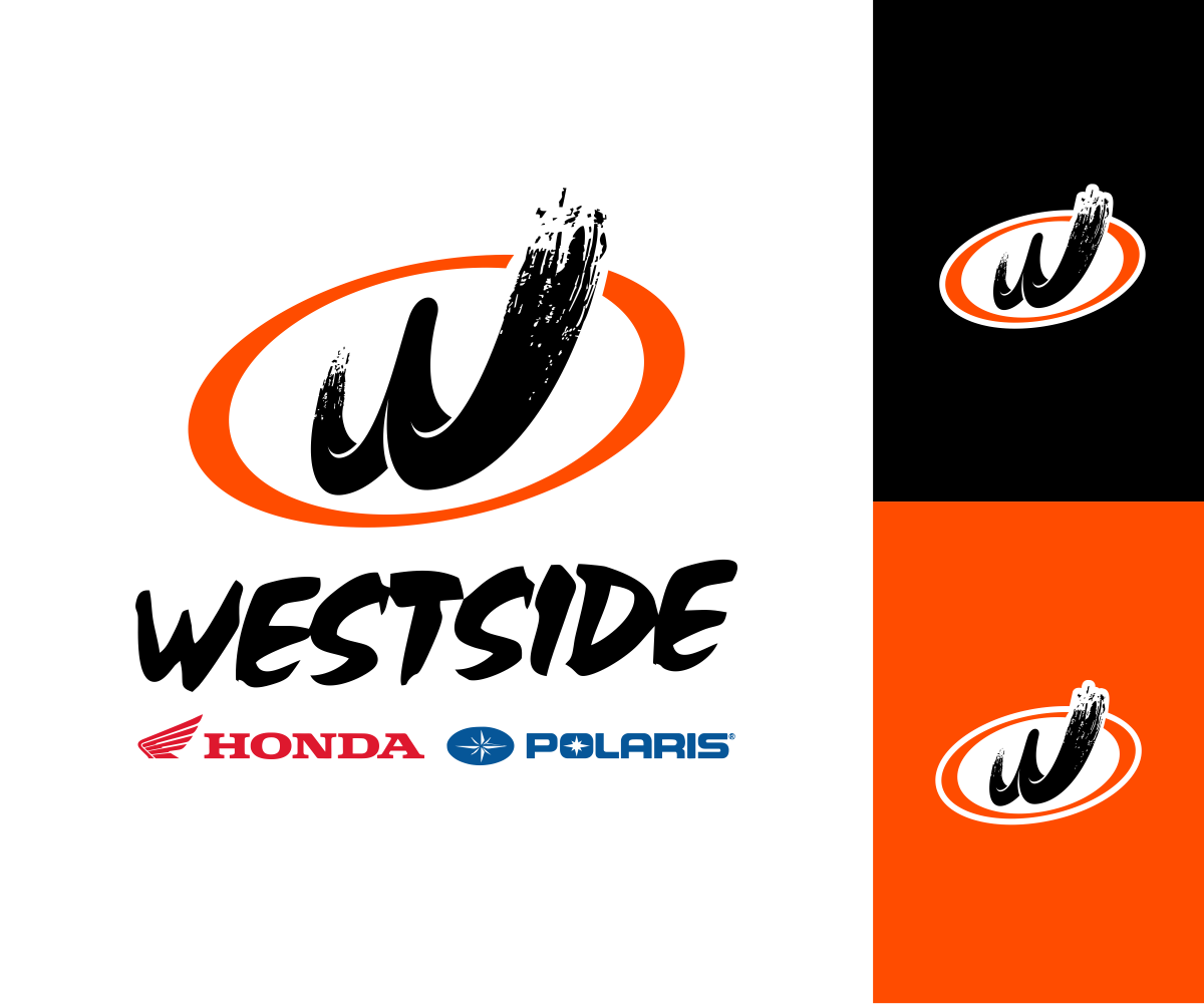 Logo Design by El Ojo creativo for WESTSIDE HONDA/POLARIS OF SELKIRK | Design #16323181