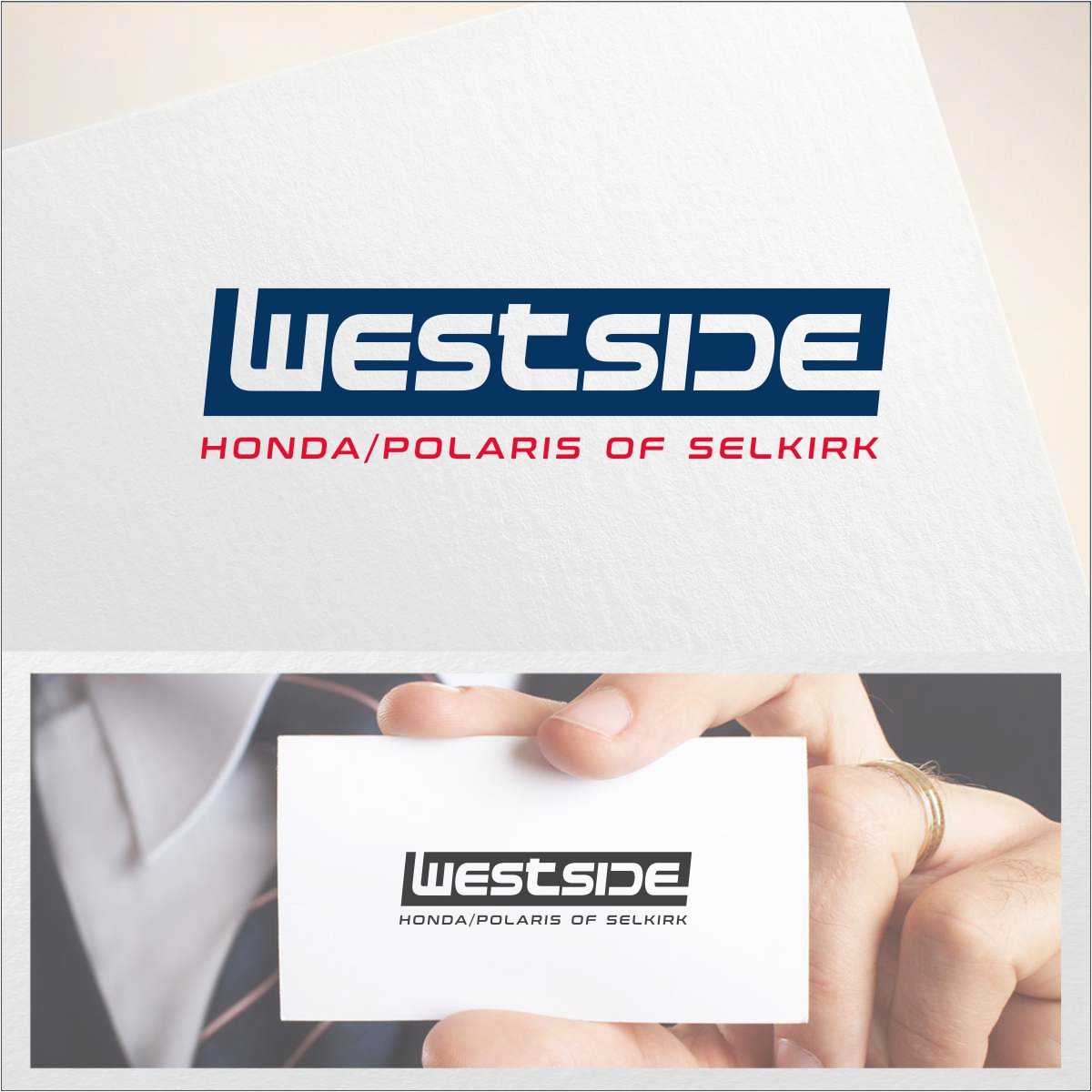 Logo Design by e-graphics for WESTSIDE HONDA/POLARIS OF SELKIRK | Design #15947695