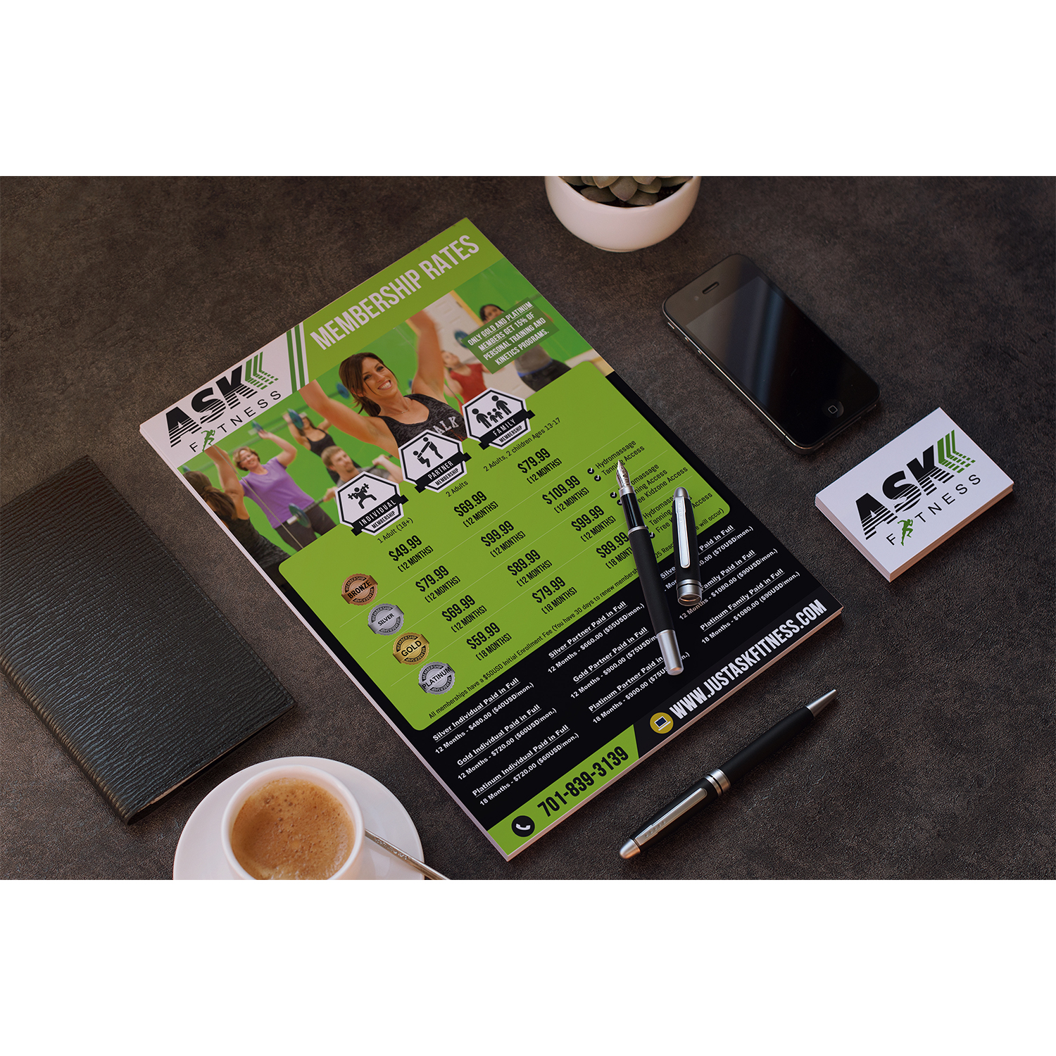 Flyer Design by Venkat for ASK Fitness | Design #15946197