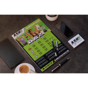 Flyer-Design von Venkat für ASK Fitness | Design: #15946197