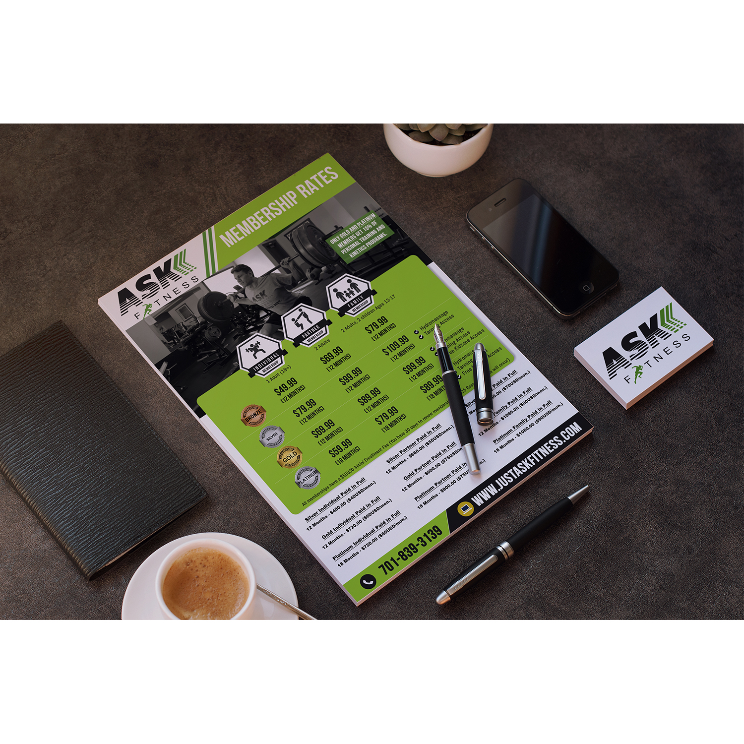 Design de Flyer par Venkat pour ASK Fitness | Design #15946199