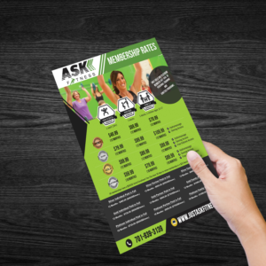 Flyer-Design von Venkat für ASK Fitness | Design: #15947163