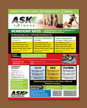 Flyer-Design von meet007 für ASK Fitness | Design: #15950006
