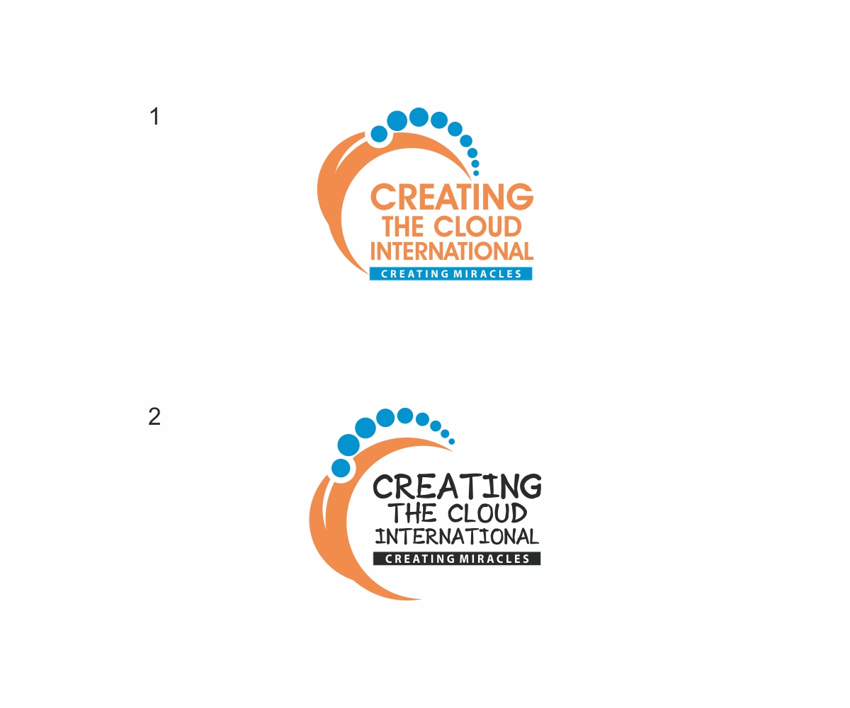Logo Design by hari krishn for Creating The Cloud International | Design #2645167