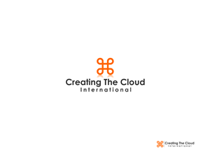 Diseño de Logo por monkey para Creating The Cloud International | Diseño: #2626032