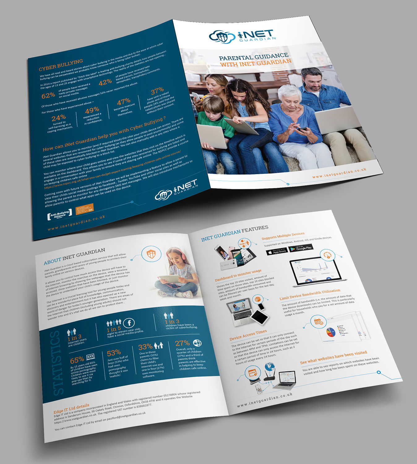 Design de Brochure par Achiver pour Edge IT Ltd | Design #16045497
