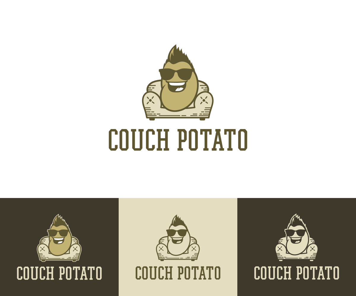Logo-Design von VGB für Couch Potato Collective | Design #15975858