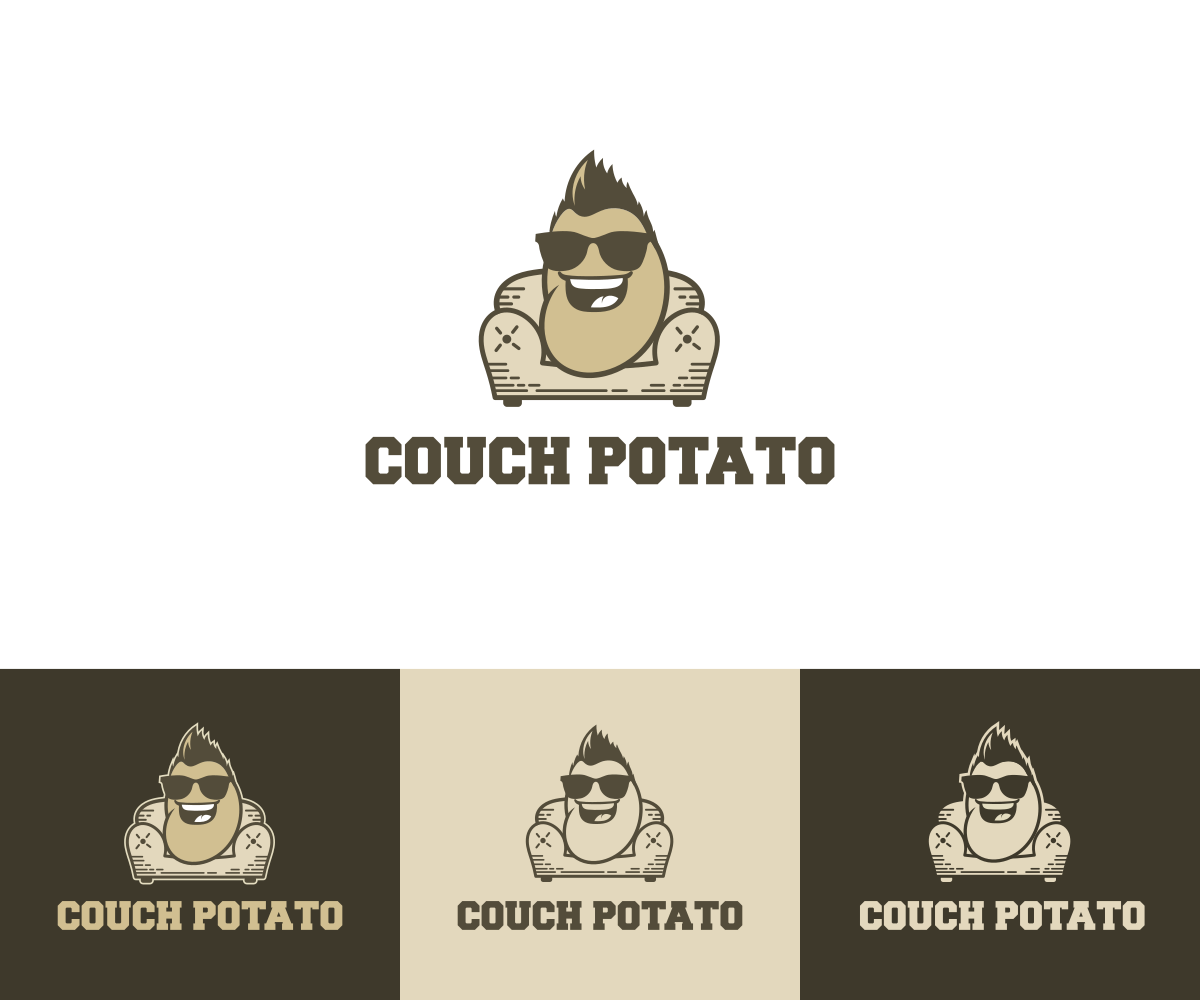 Logo Design by VGB for Couch Potato Collective | Design #15975859