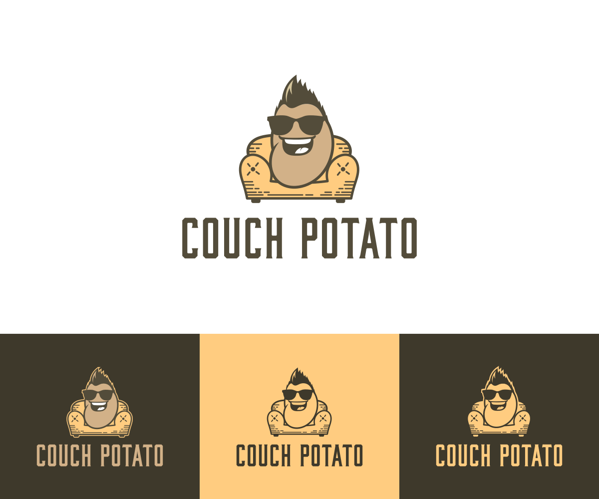 Logo Design by VGB for Couch Potato Collective | Design #15975861