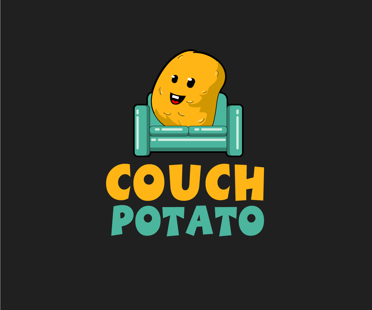 Bold Playful Cafe Logo Design For Couch Potato By Jay Design