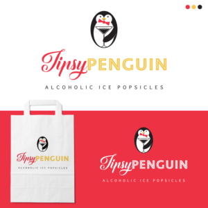 Tipsy Penguin | Diseño de Logo por Claire.W