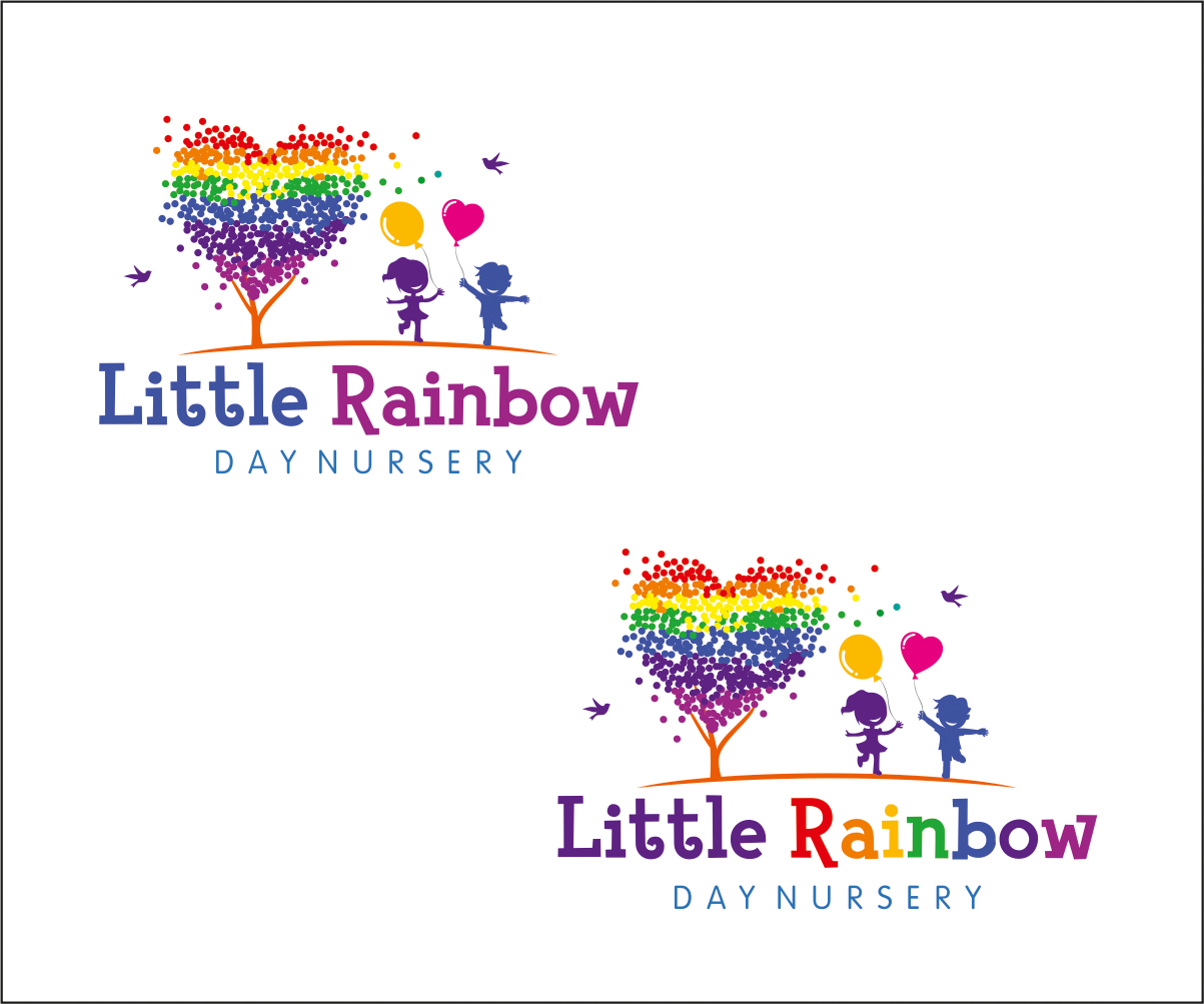 Nursery Logo Design for Mr Rainbow Day Nursery or Little Rainbows Day ...
