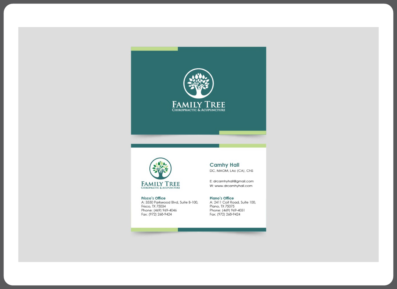 Diseño de Tarjeta de Presentación por Illuminate Media para este proyecto | Diseño #15954665