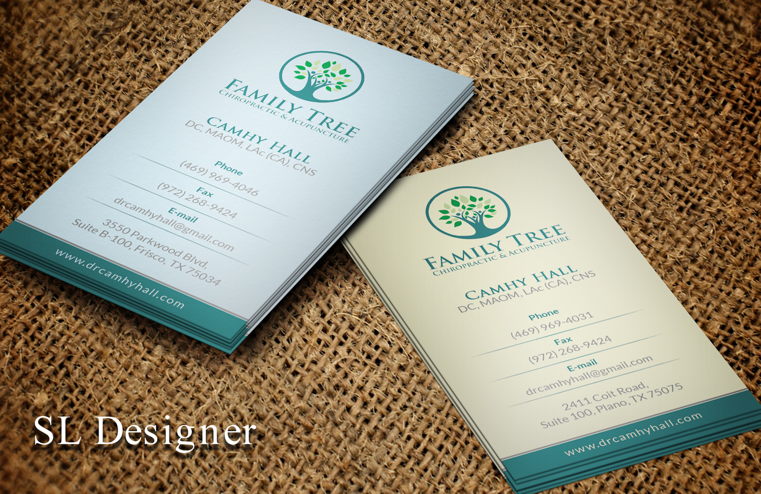 Business Card Design by SL Designer for this project | Design #15957323