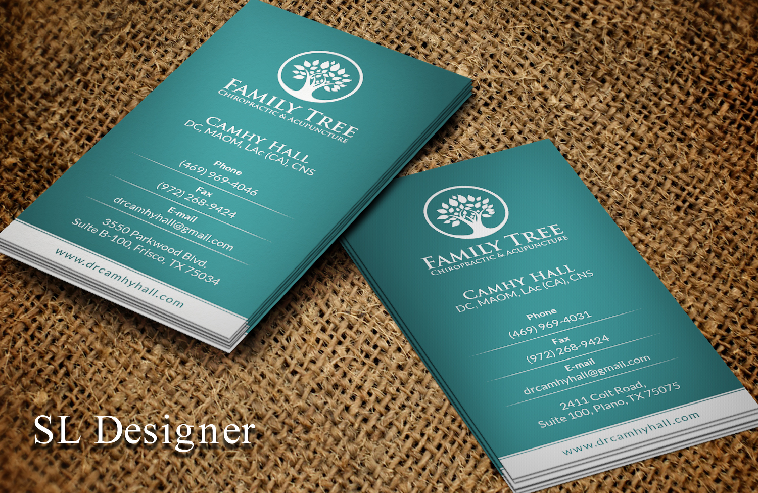 Diseño de Tarjeta de Presentación por SL Designer para este proyecto | Diseño #15958643