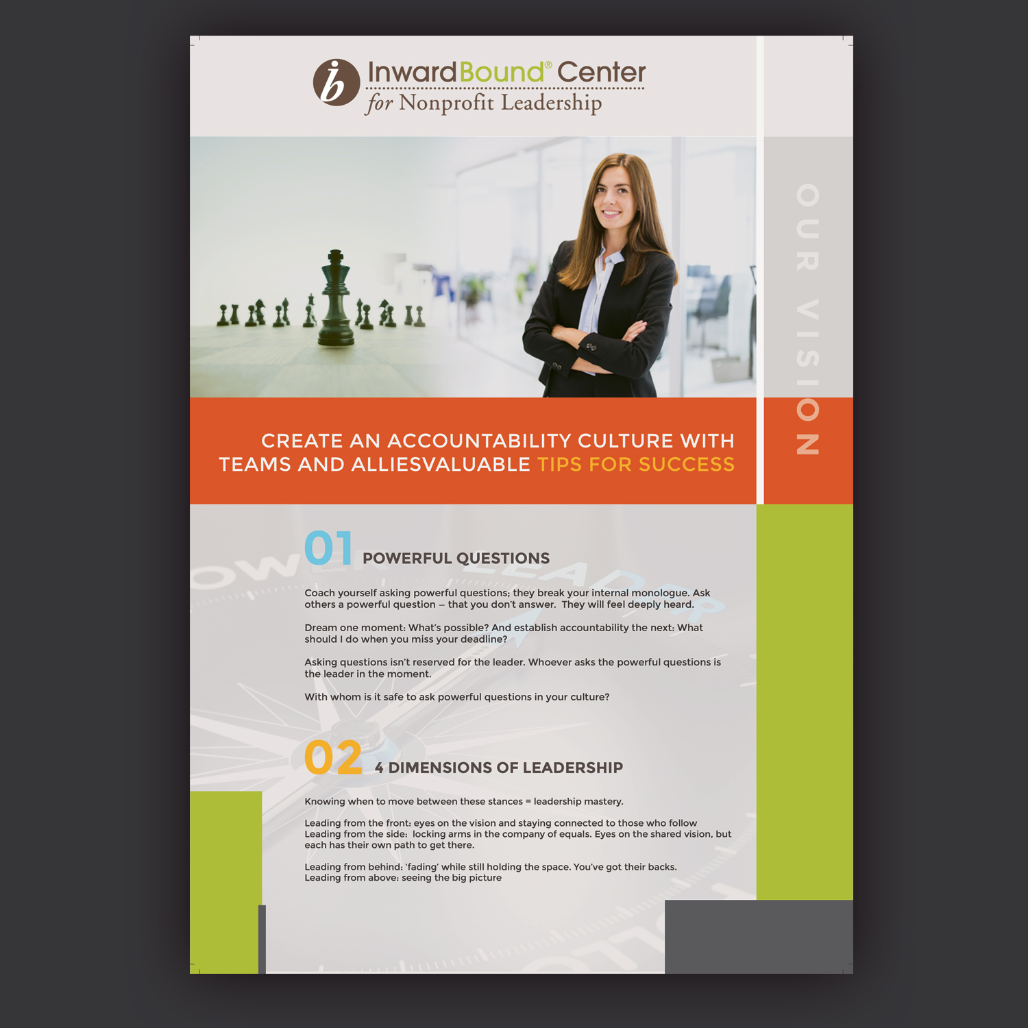 Flyer-Design von CreativeDK für InwardBound Center | Design #15951539