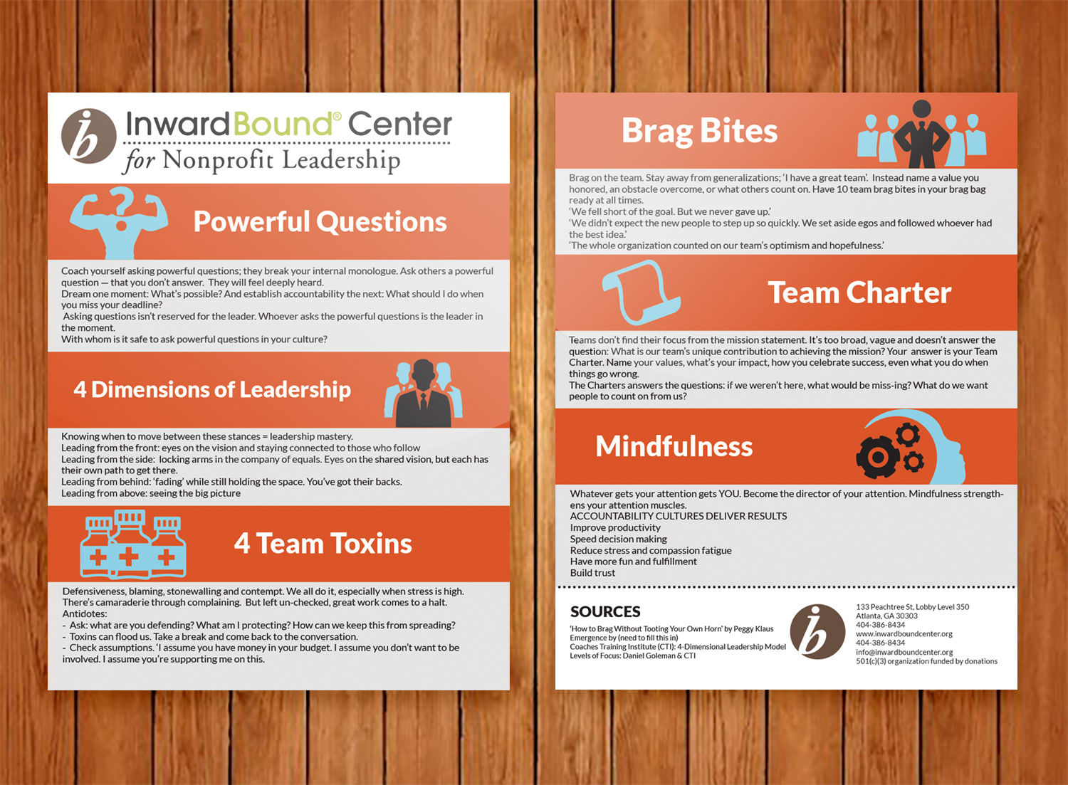 Flyer Design by MJDesign for InwardBound Center | Design #15966219