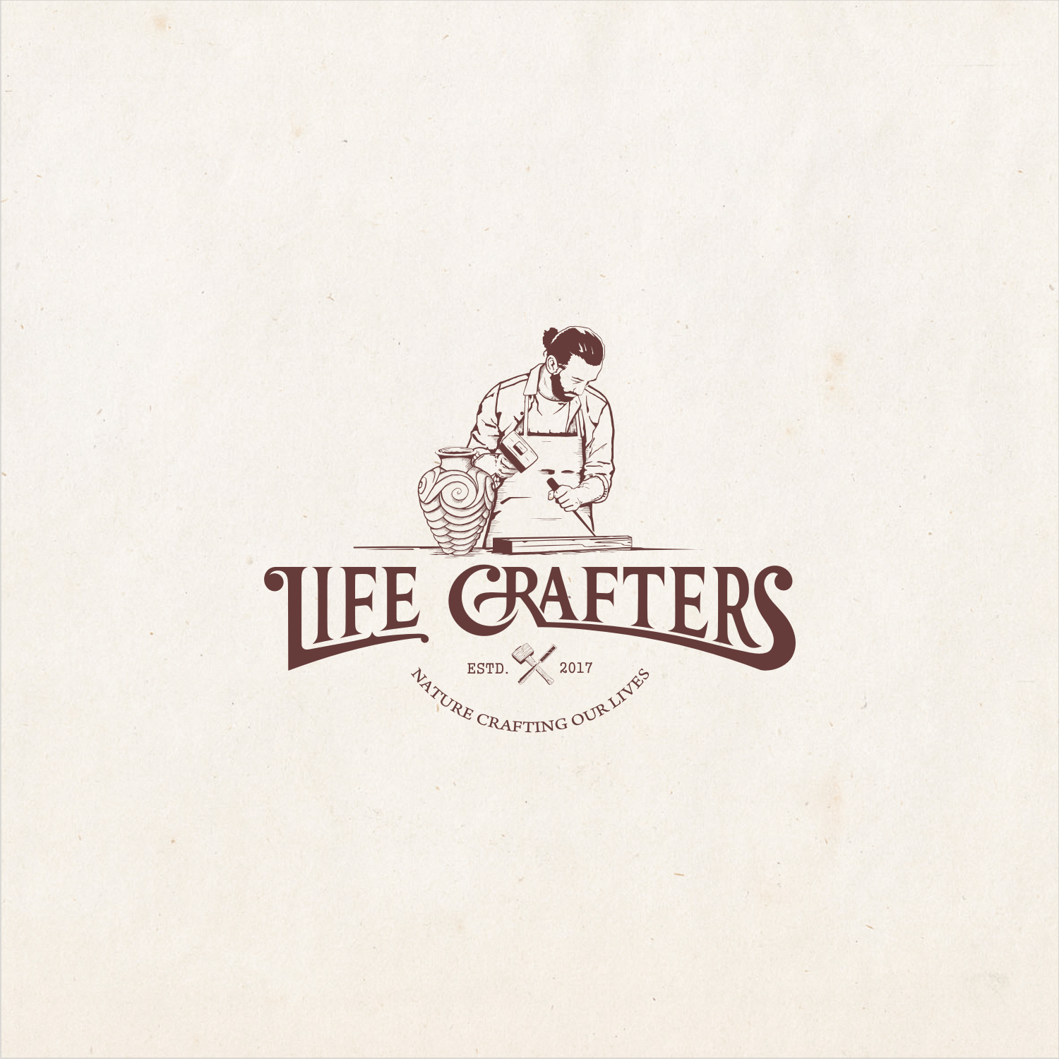 Logo Design by yulioantoni's for Life Crafters | Design #16003661