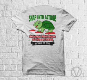 2017 Heart Walk T-Shirt Design | T-Shirt-Design von vjosh
