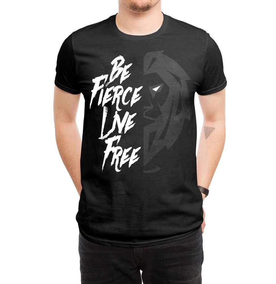 T-shirt Design by Synthesis for Here Be Lions | Design #15969221