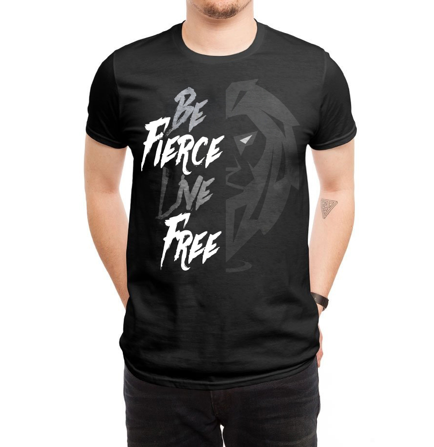 T-shirt Design by Synthesis for Here Be Lions | Design #15969222