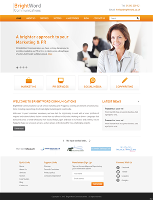 Web Design by pb for this project | Design: #2629632