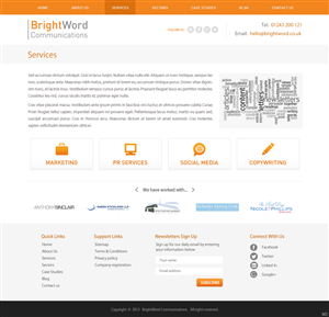 Web Design by pb for this project | Design: #2669167