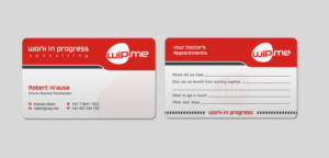 Visitenkarten-Design von INDIAN_Ashok für Work in Progress Consulting | Design: #15958087