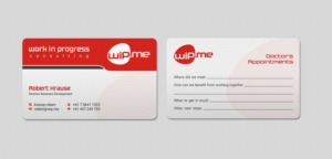 Visitenkarten-Design von INDIAN_Ashok für Work in Progress Consulting | Design: #15958094