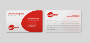 Visitenkarten-Design von INDIAN_Ashok für Work in Progress Consulting | Design: #15958102