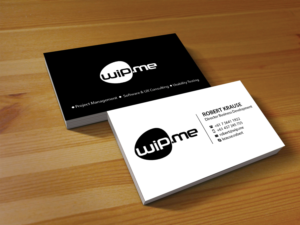 Visitenkarten-Design von Creations Box 2015 für Work in Progress Consulting | Design: #15960375