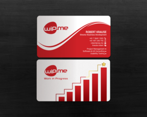 Visitenkarten-Design von chandrayaan.creative für Work in Progress Consulting | Design: #15957583