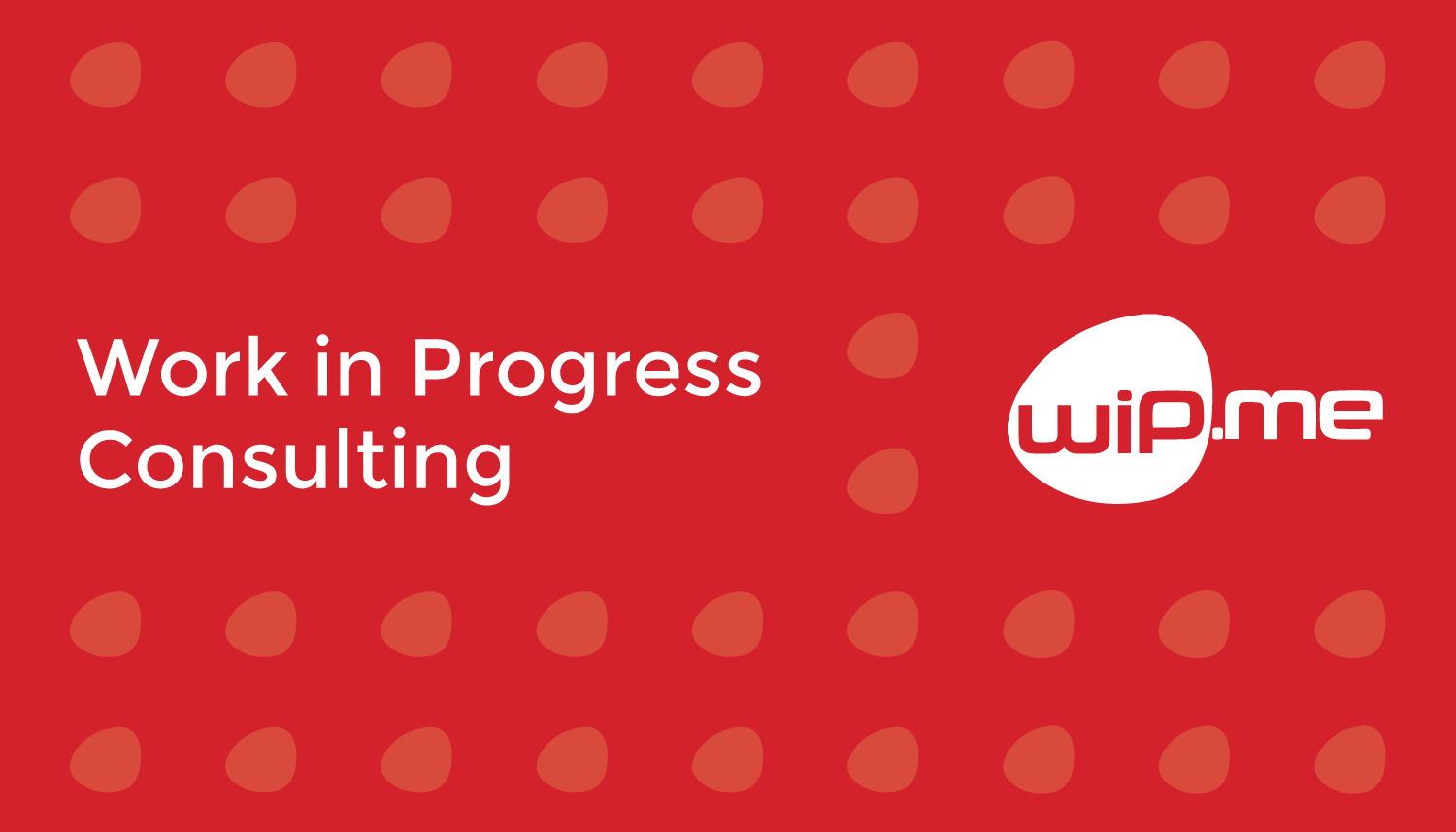 Design de Carte de Visite par Davonrocker pour Work in Progress Consulting | Design #15954835