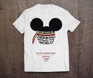 Design a t-shirt for a University group's trip to EPCOT Food & Wine Festival | T-shirt Design by kenneth_joel