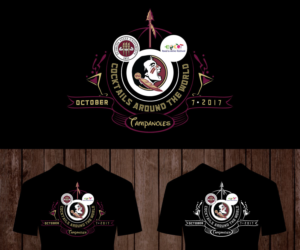 Design a t-shirt for a University group's trip to EPCOT Food & Wine Festival | T-shirt Design by mondal22.ayan