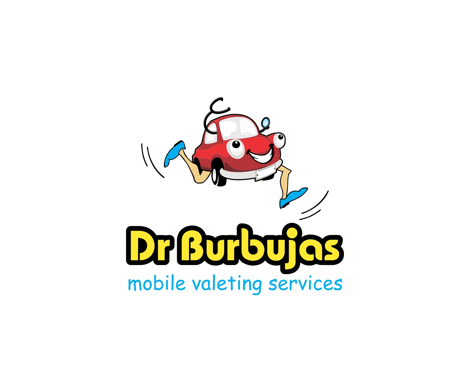 Logo Design by J Mahesh for Dr Burbujas mobile valeting services | Design #15963913