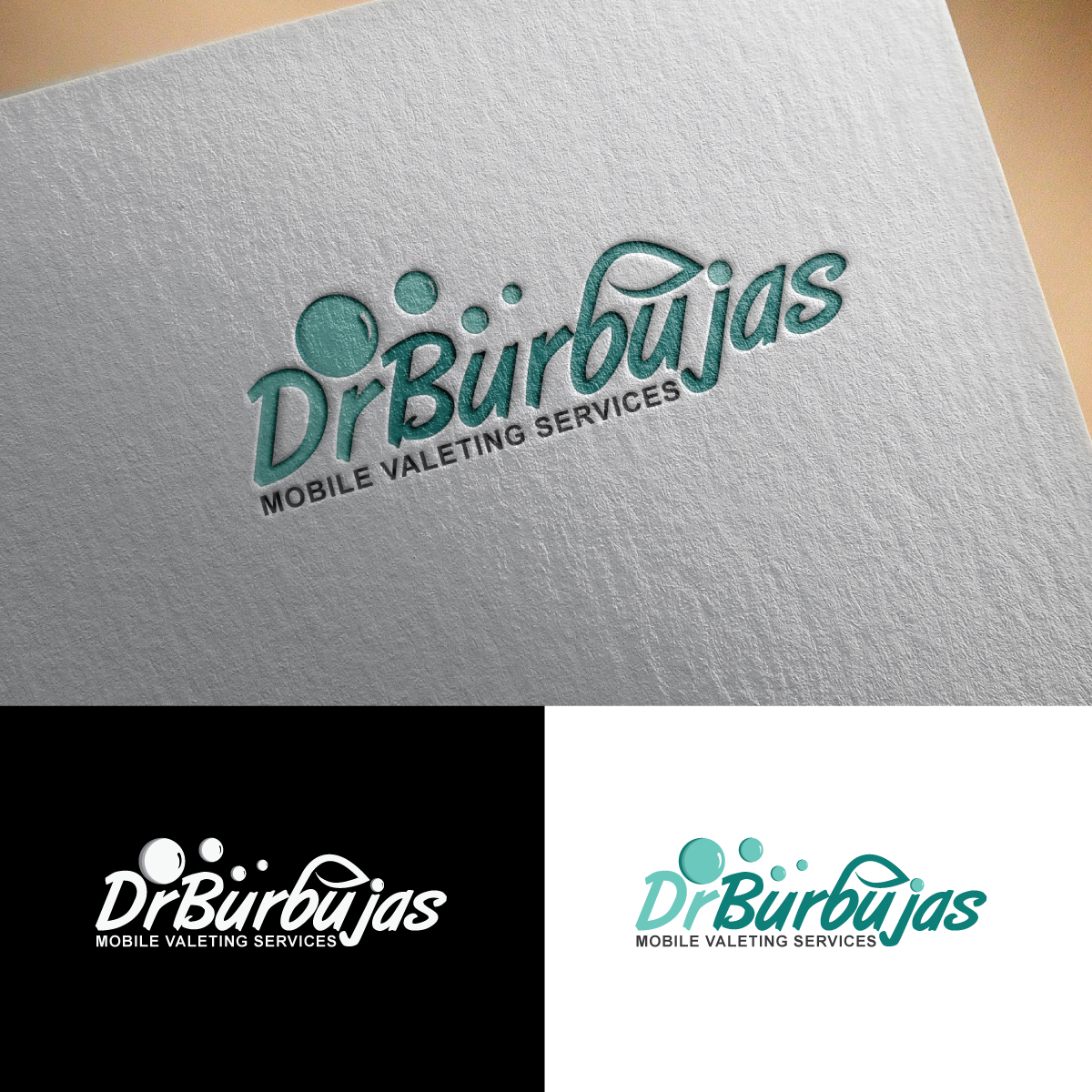 Logo Design by e-graphics for Dr Burbujas mobile valeting services | Design #15958417