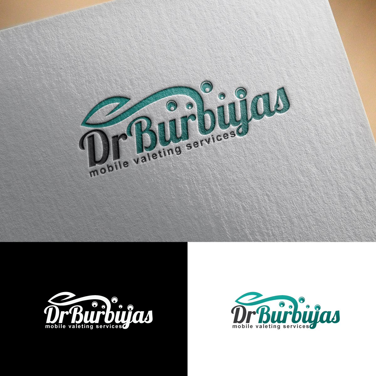 Logo Design by e-graphics for Dr Burbujas mobile valeting services | Design #15958418