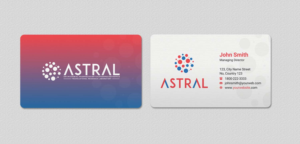 Business Card Design by INDIAN_Ashok for ASTRAL | Design: #15987870