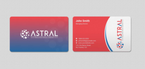 Business Card Design by INDIAN_Ashok for ASTRAL | Design: #15987871