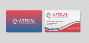Business Card Design by INDIAN_Ashok for ASTRAL | Design: #15987872