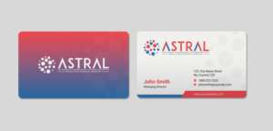 Business Card Design by INDIAN_Ashok for ASTRAL | Design: #15987874