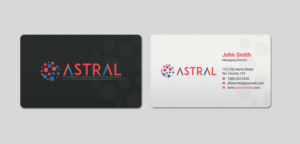 Business Card Design by INDIAN_Ashok for ASTRAL | Design: #15987878